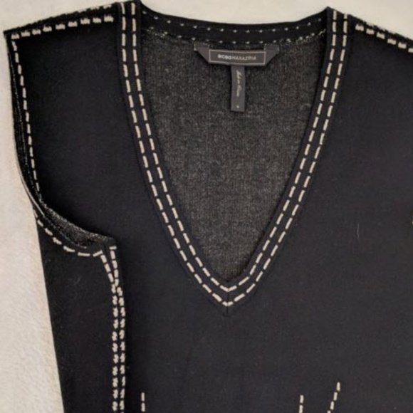 BCBGMaxAzria Black Stretch Sleeveless Dress - Picture 4 of 7